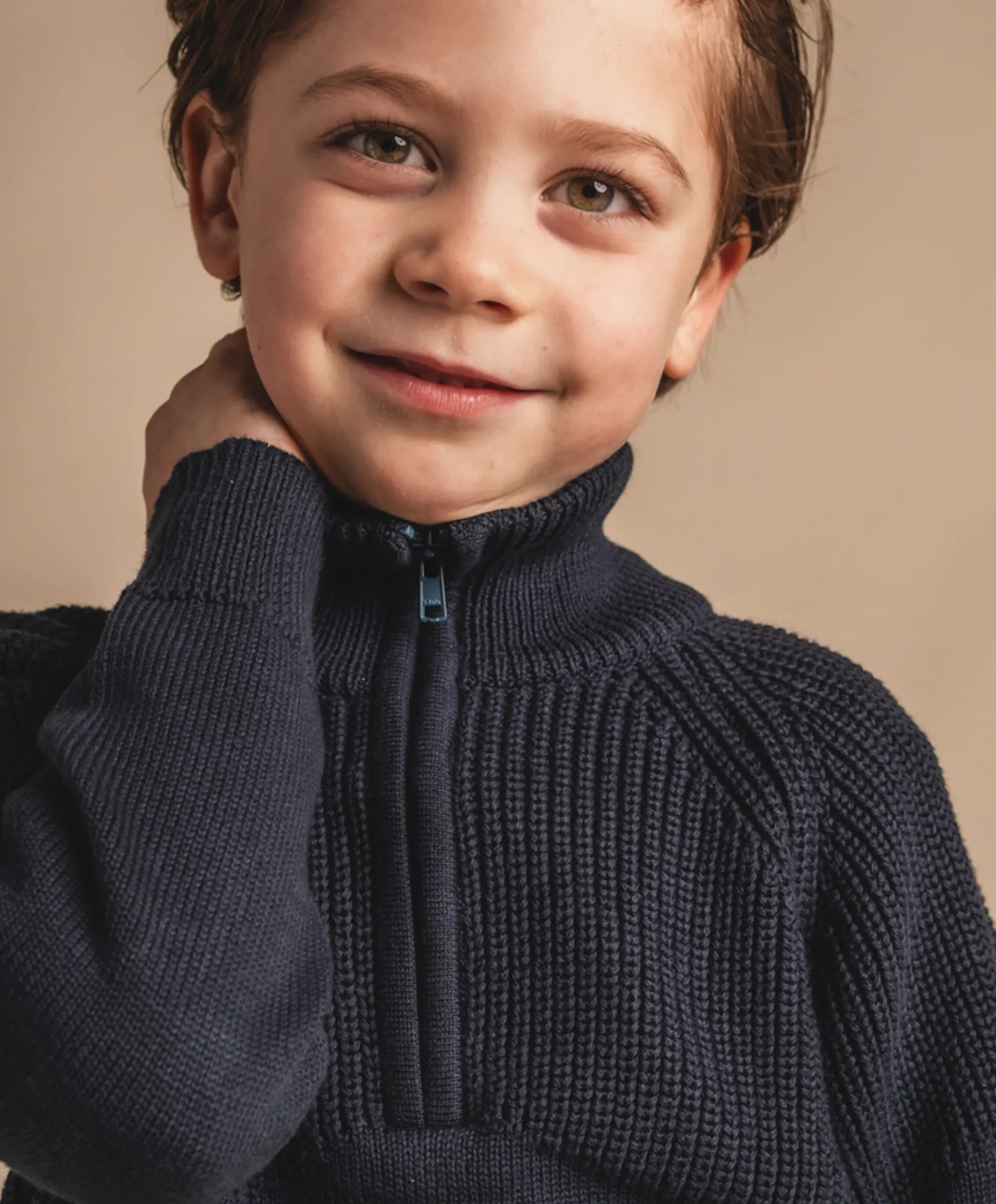 Jongens trui blauw