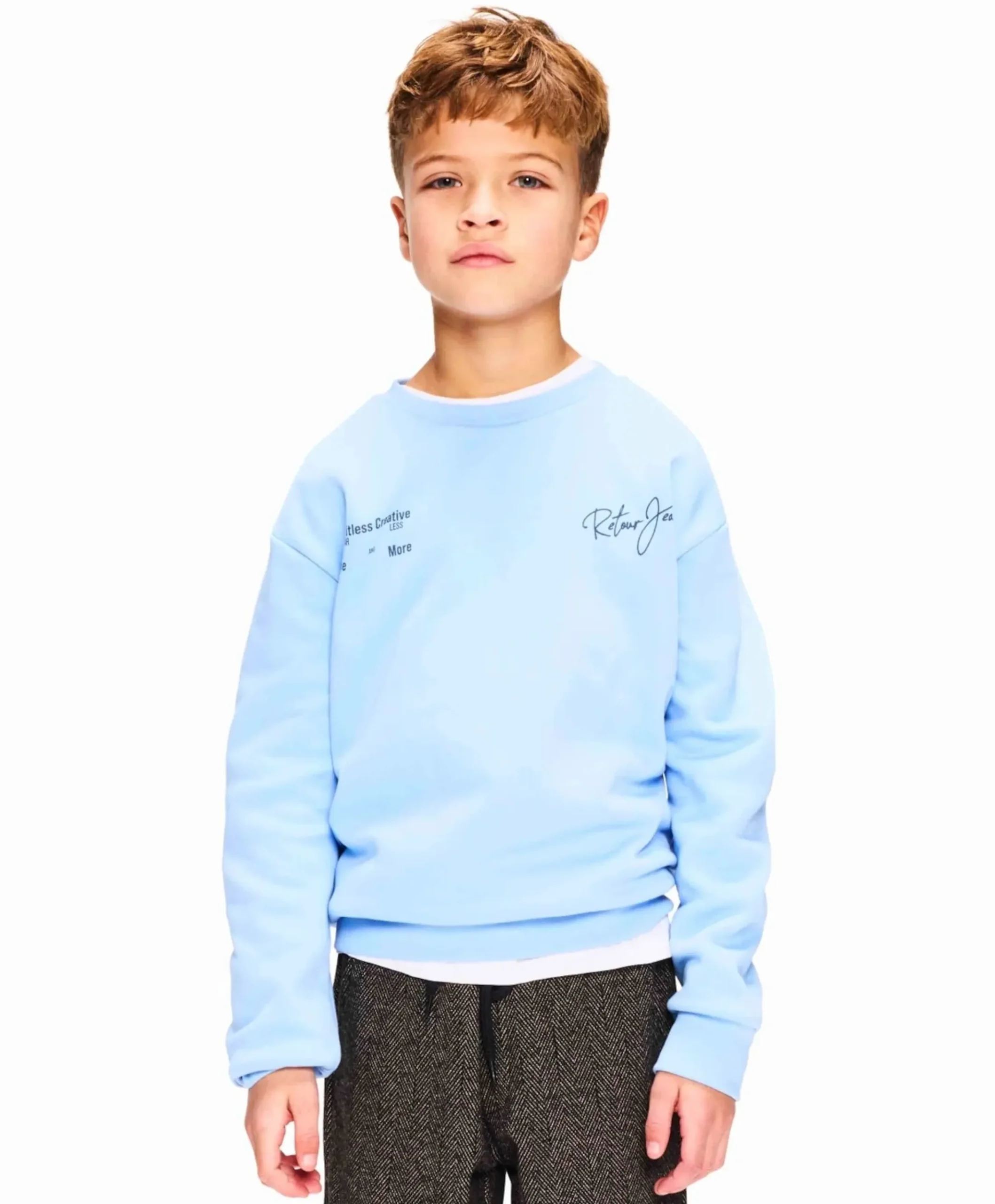 Jongens trui blauw
