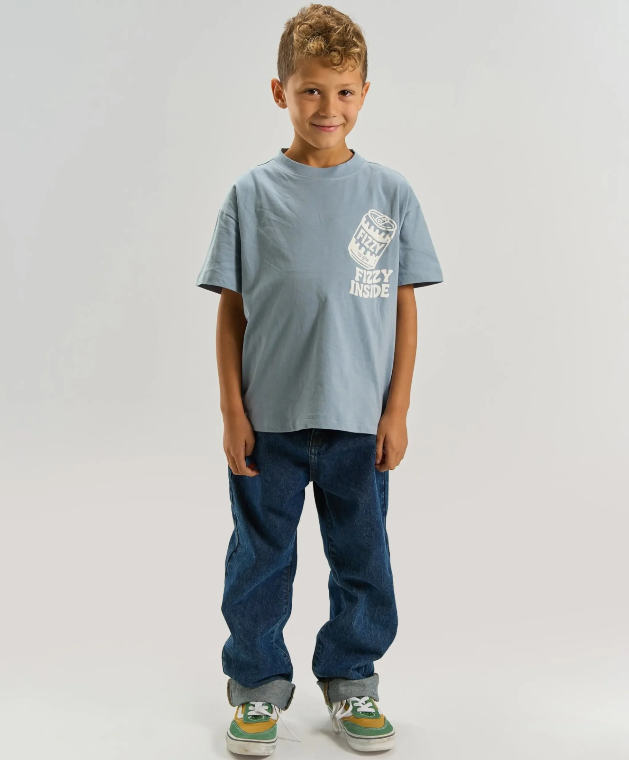 Jongens T-shirt blauw