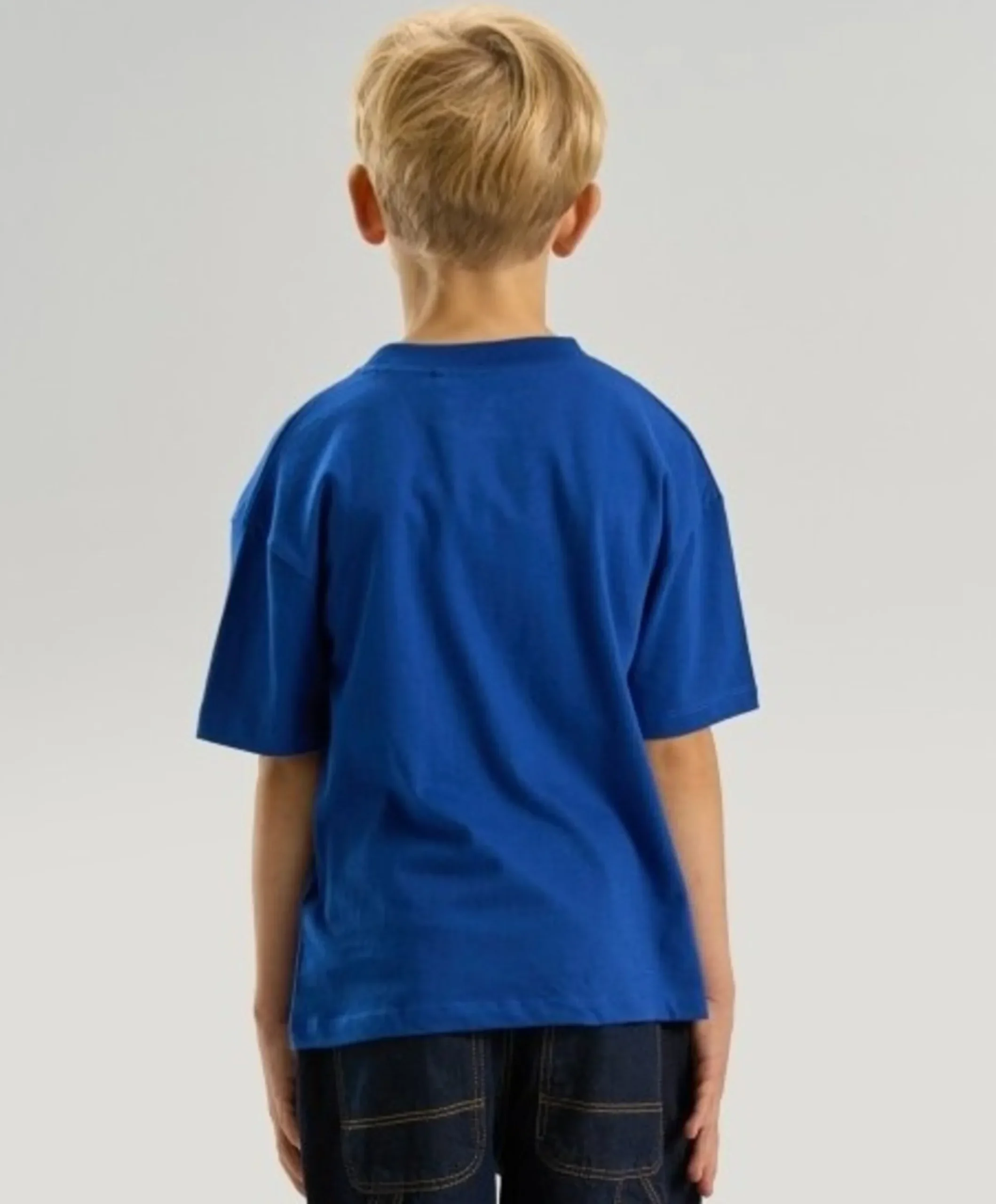 Jongens T-shirt blauw