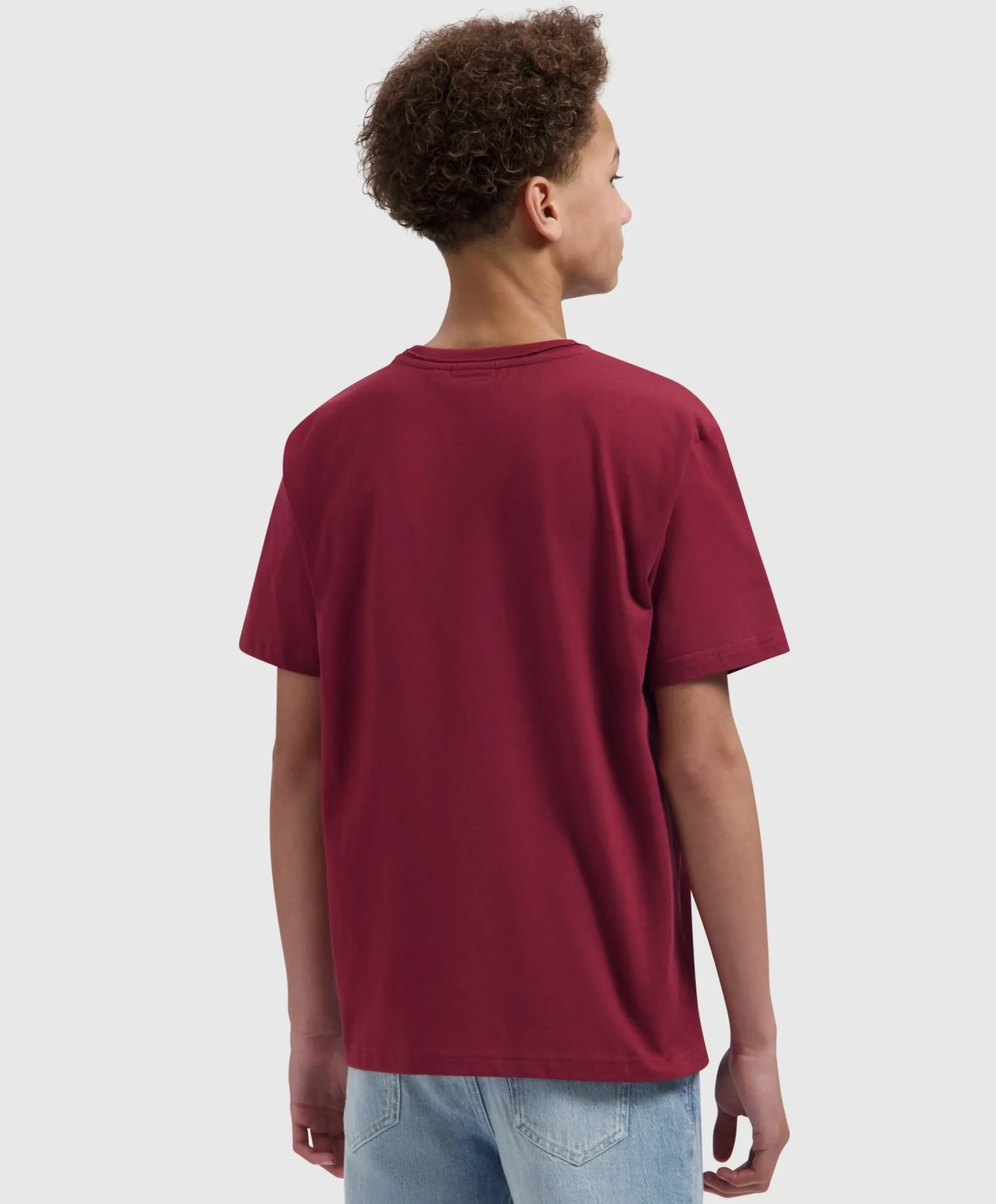 Jongens T-shirt bordeaux