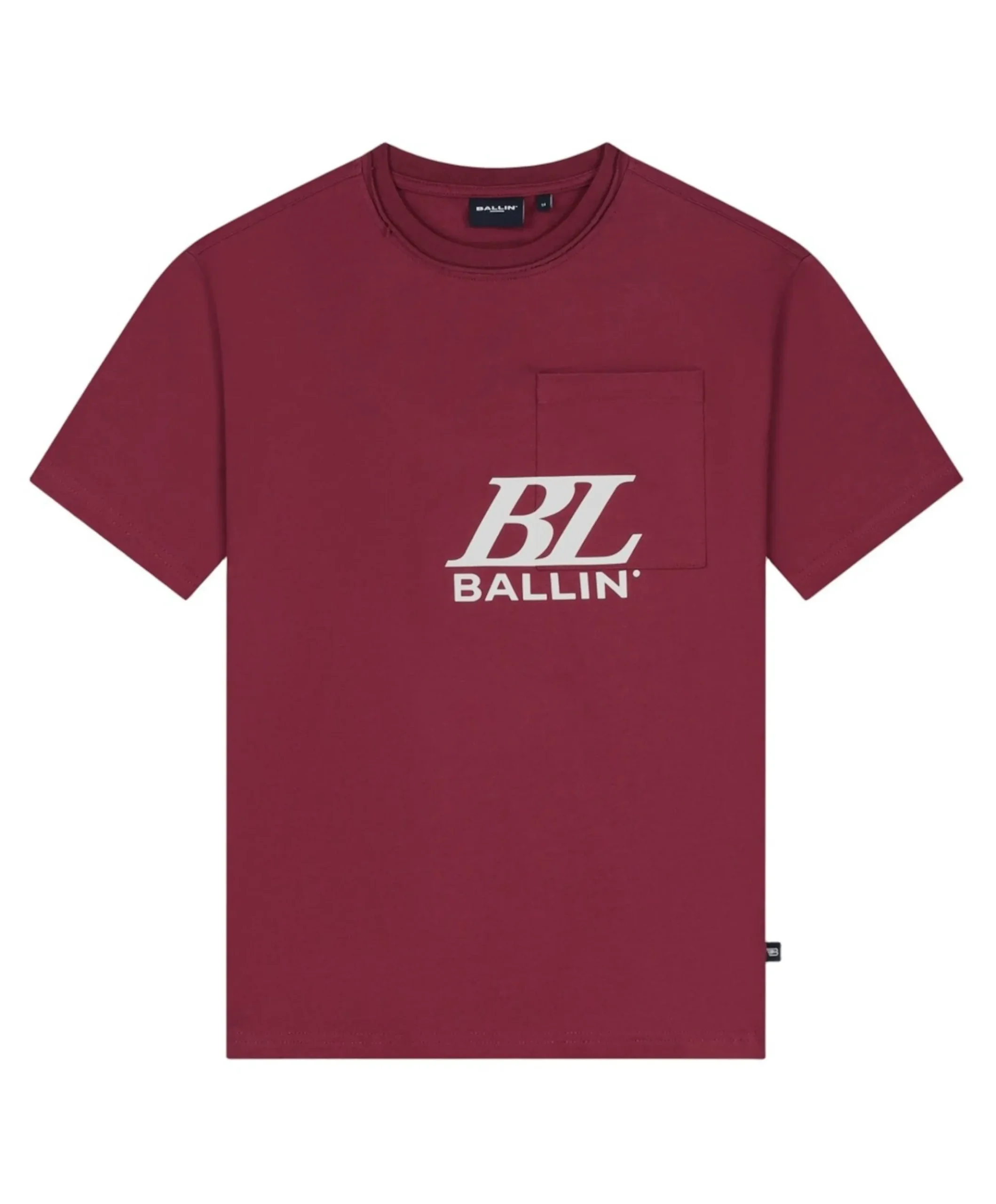 Jongens T-shirt bordeaux