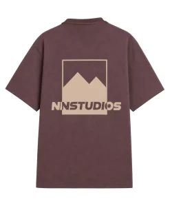 Jongens T-shirt bordeaux
