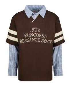 Jongens T-shirt bruin