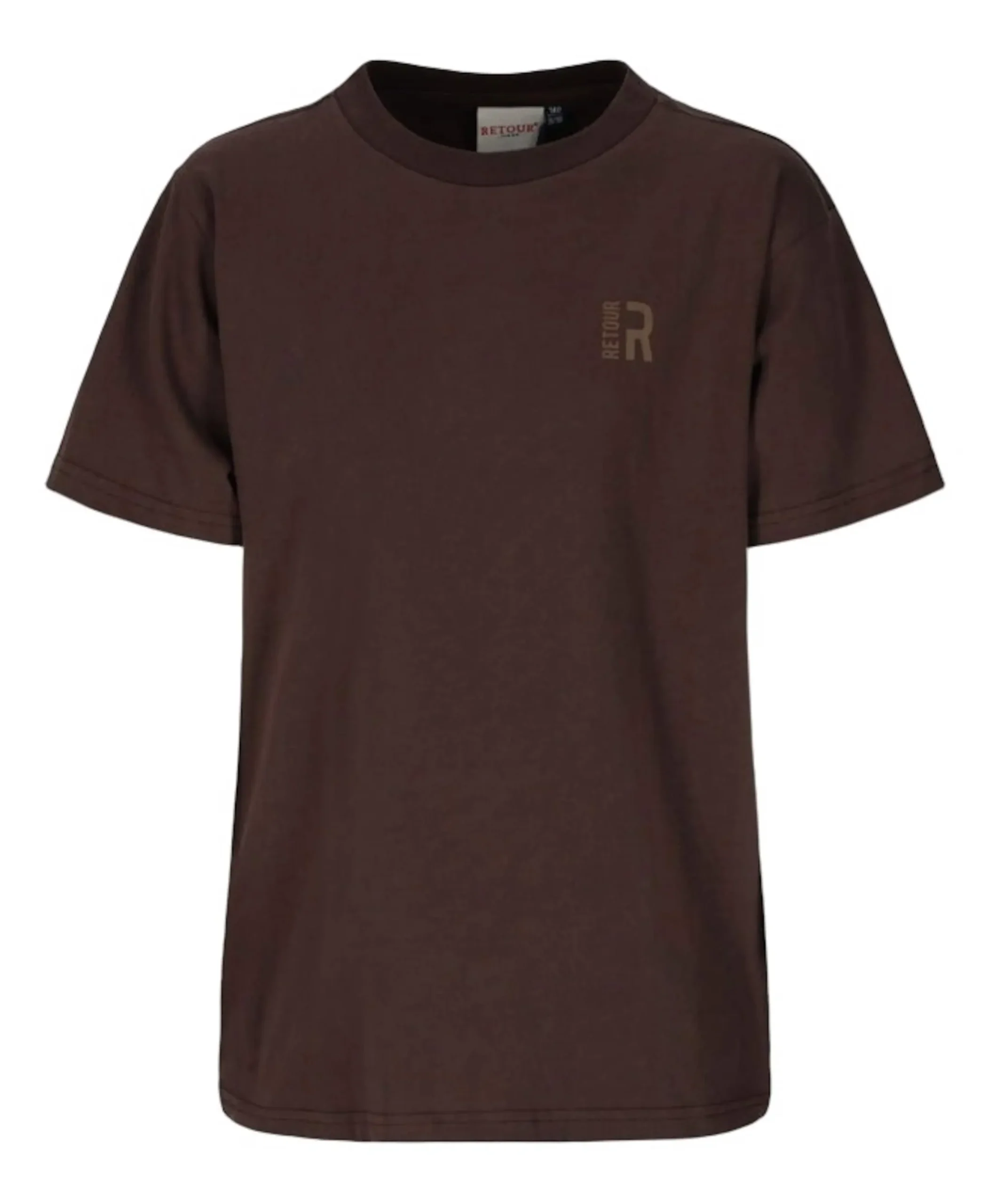 Jongens T-shirt bruin