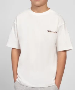 Jongens T-shirt ecru