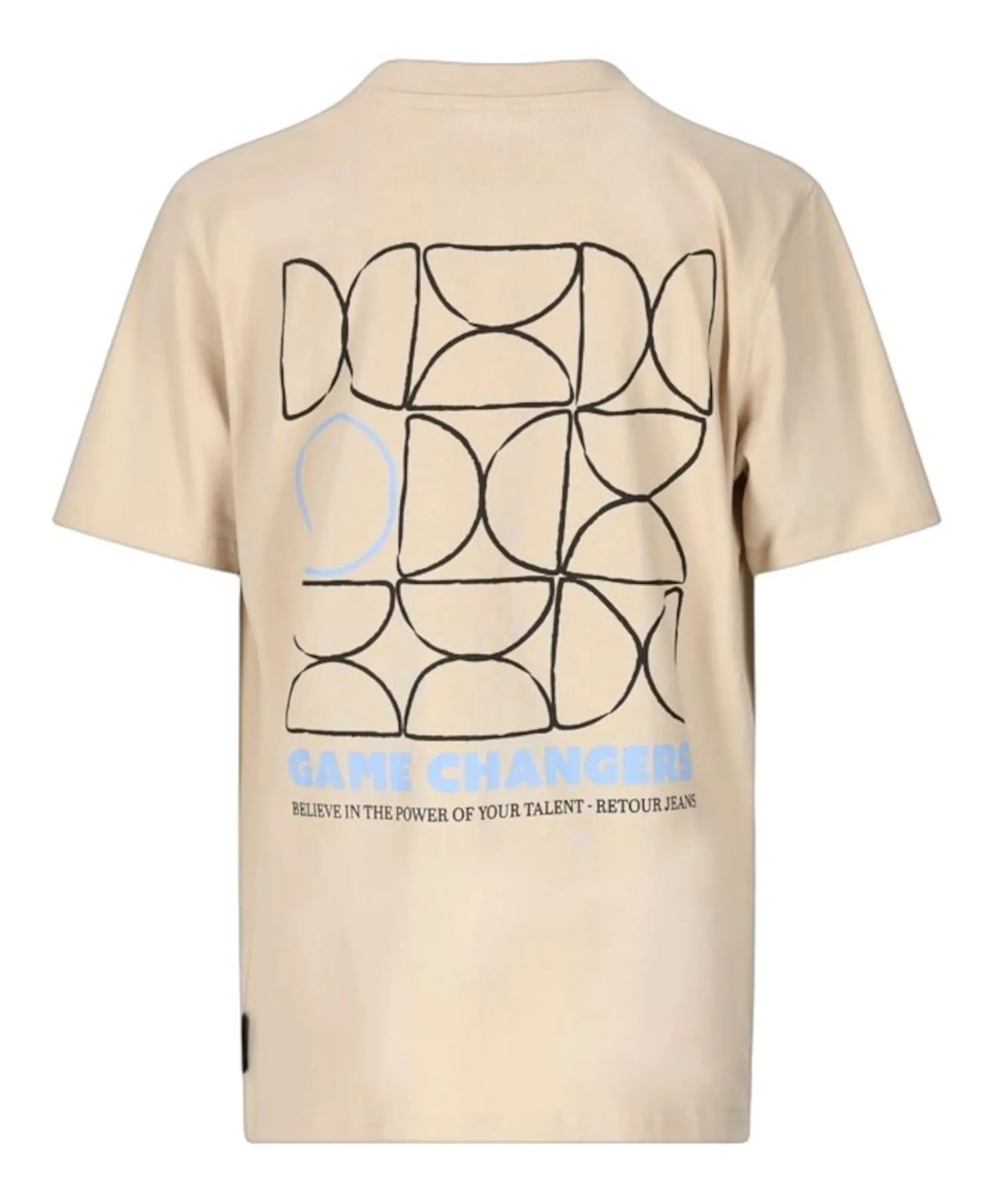 Jongens T-shirt ecru