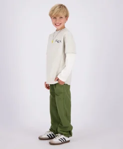 Jongens T-shirt ecru