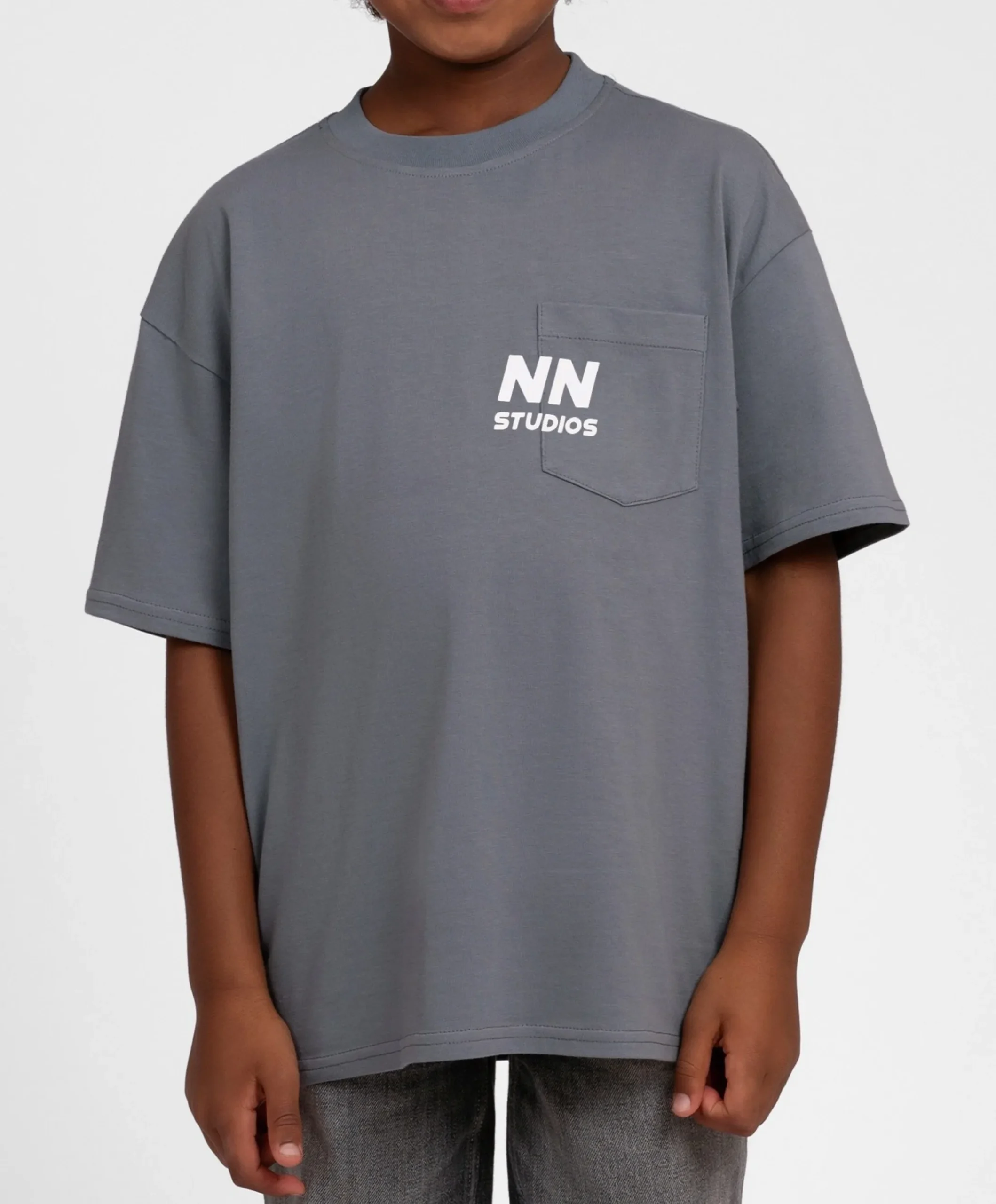 Jongens T-shirt grijs