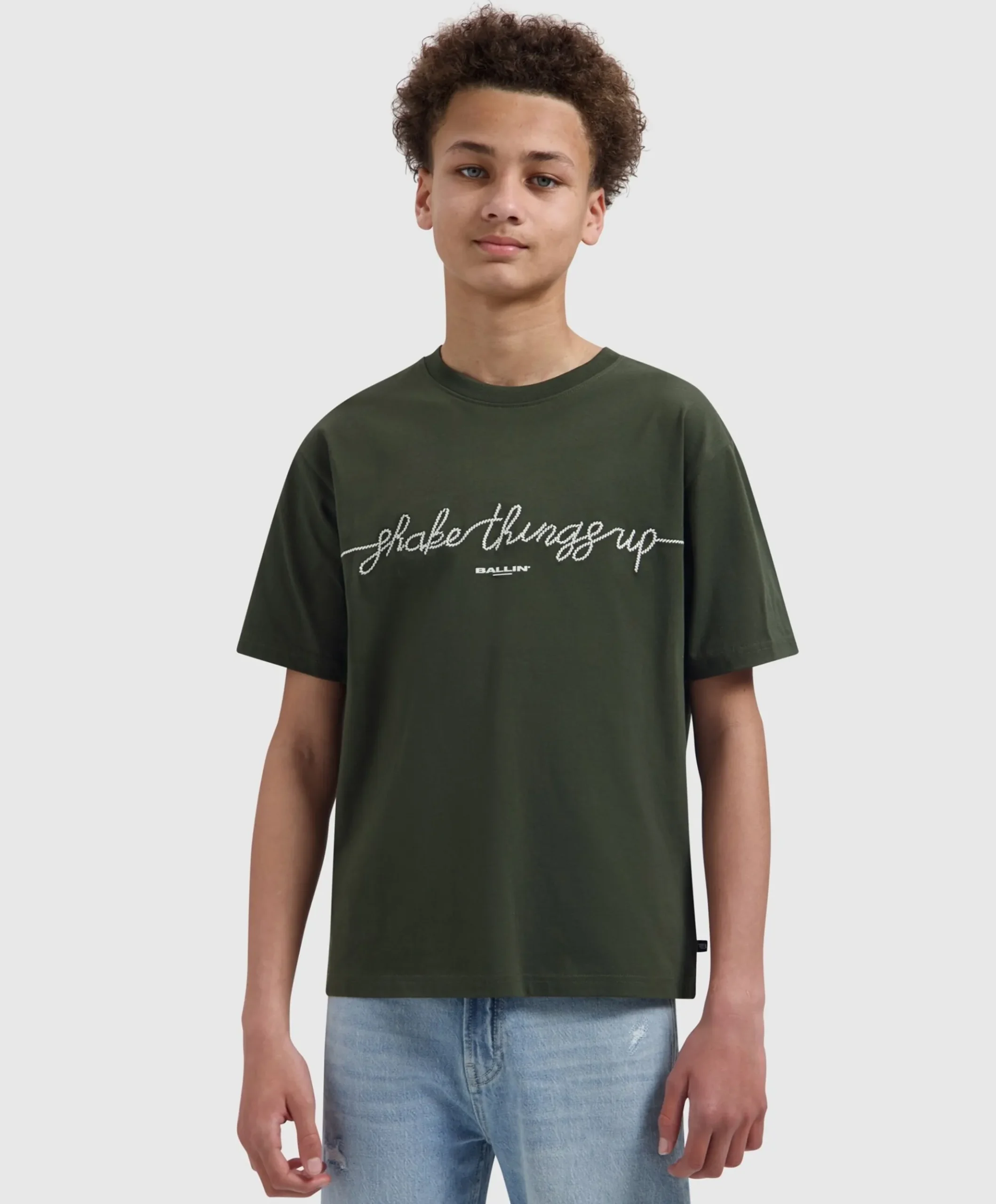 Jongens T-shirt groen