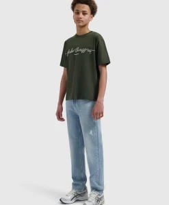 Jongens T-shirt groen