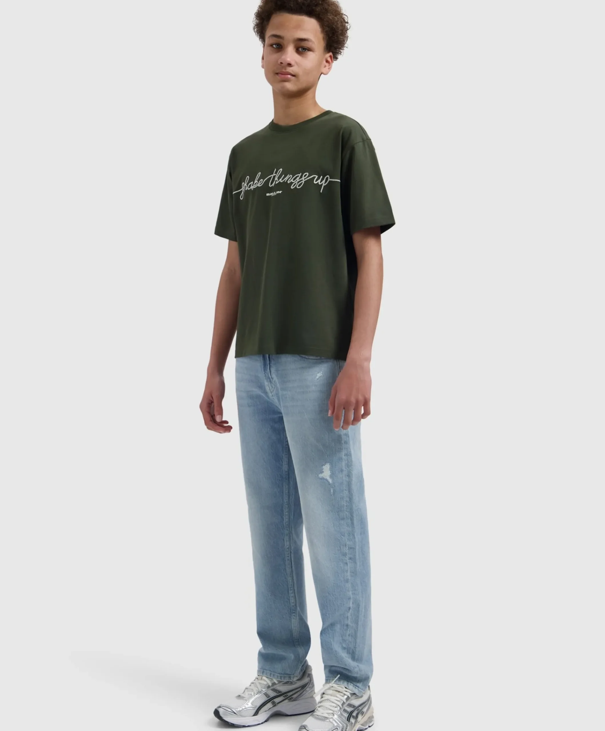 Jongens T-shirt groen