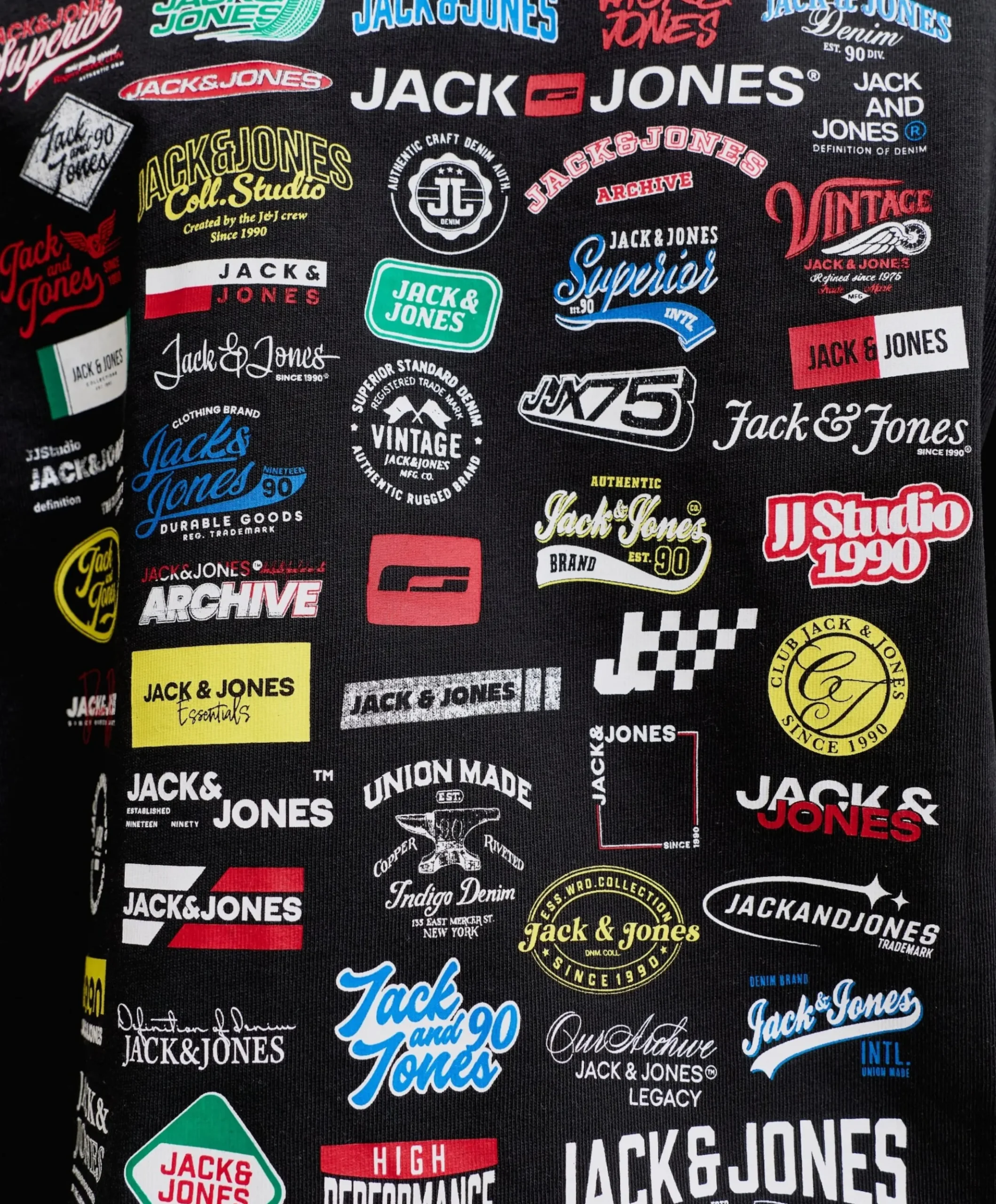 Jongens T-shirt zwart