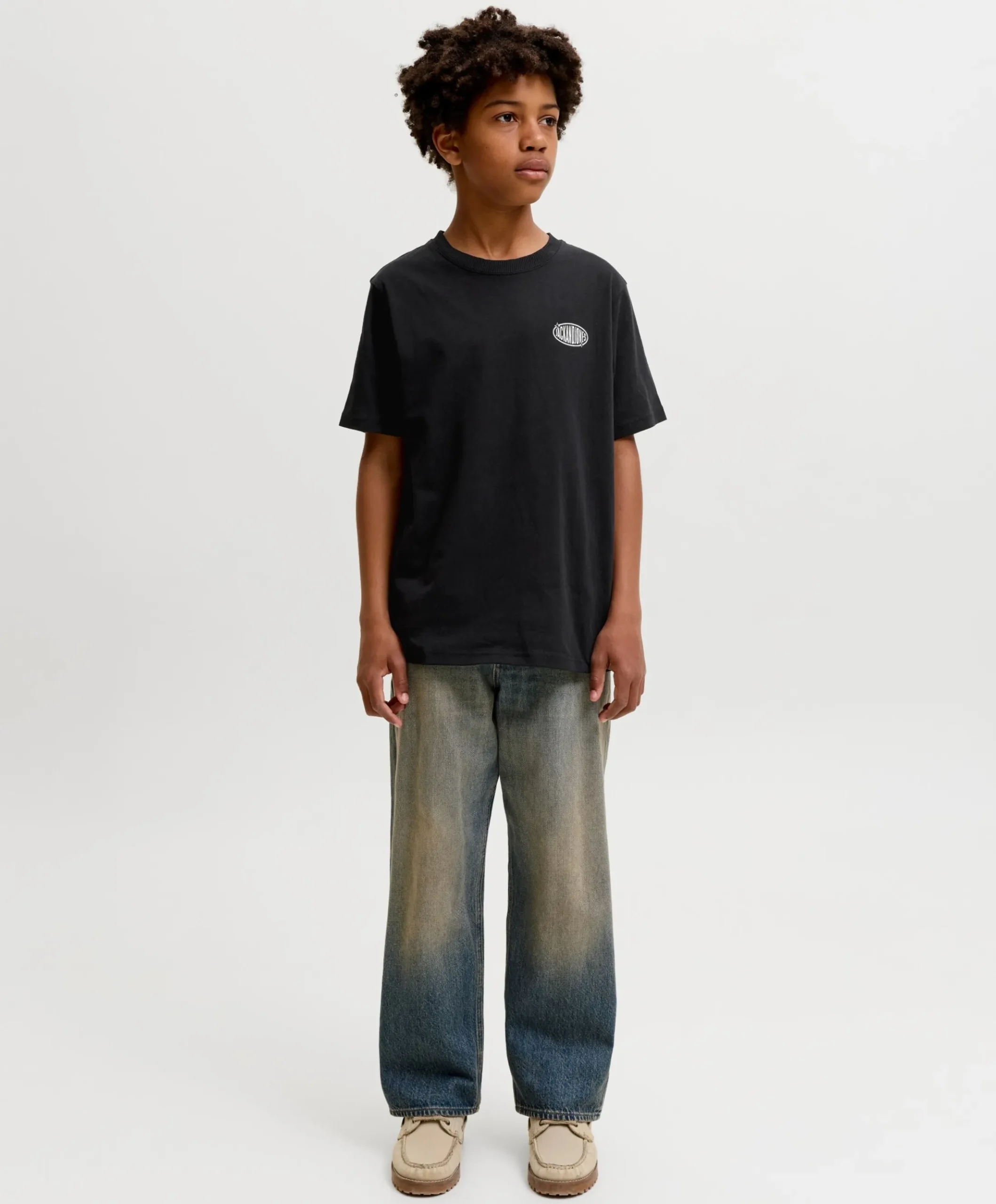 Jongens T-shirt zwart