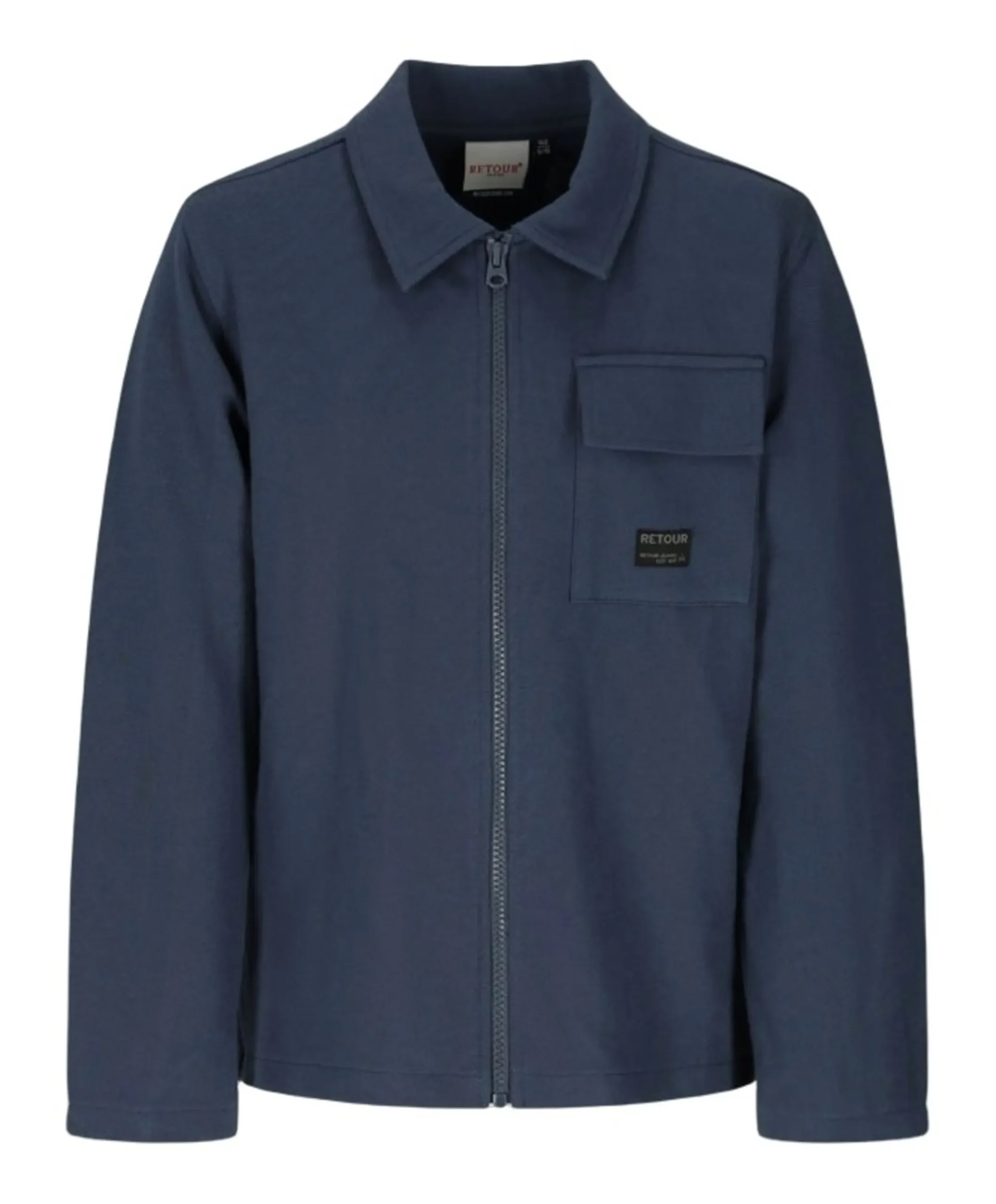 Jongens vest blauw