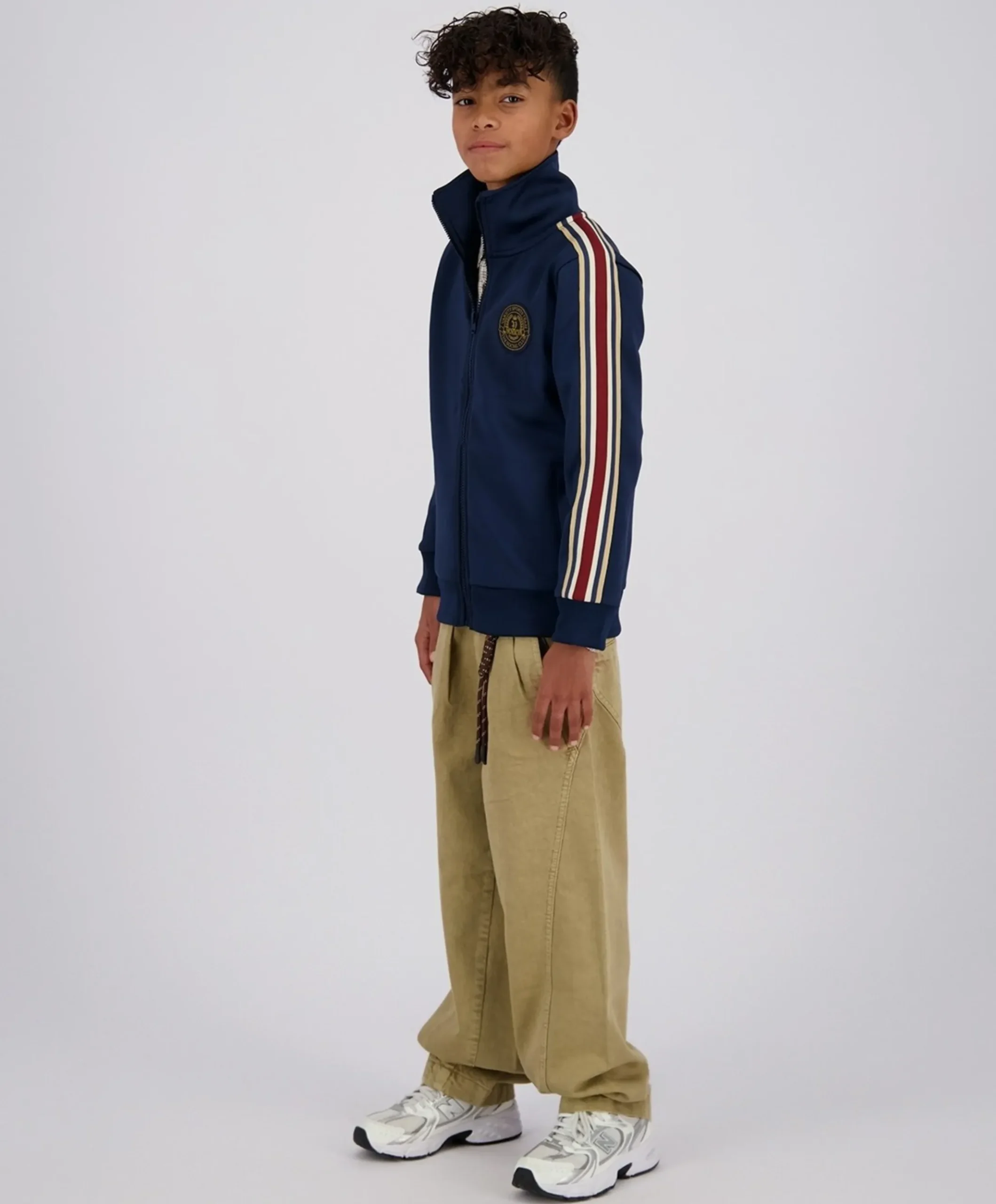 Jongens vest blauw
