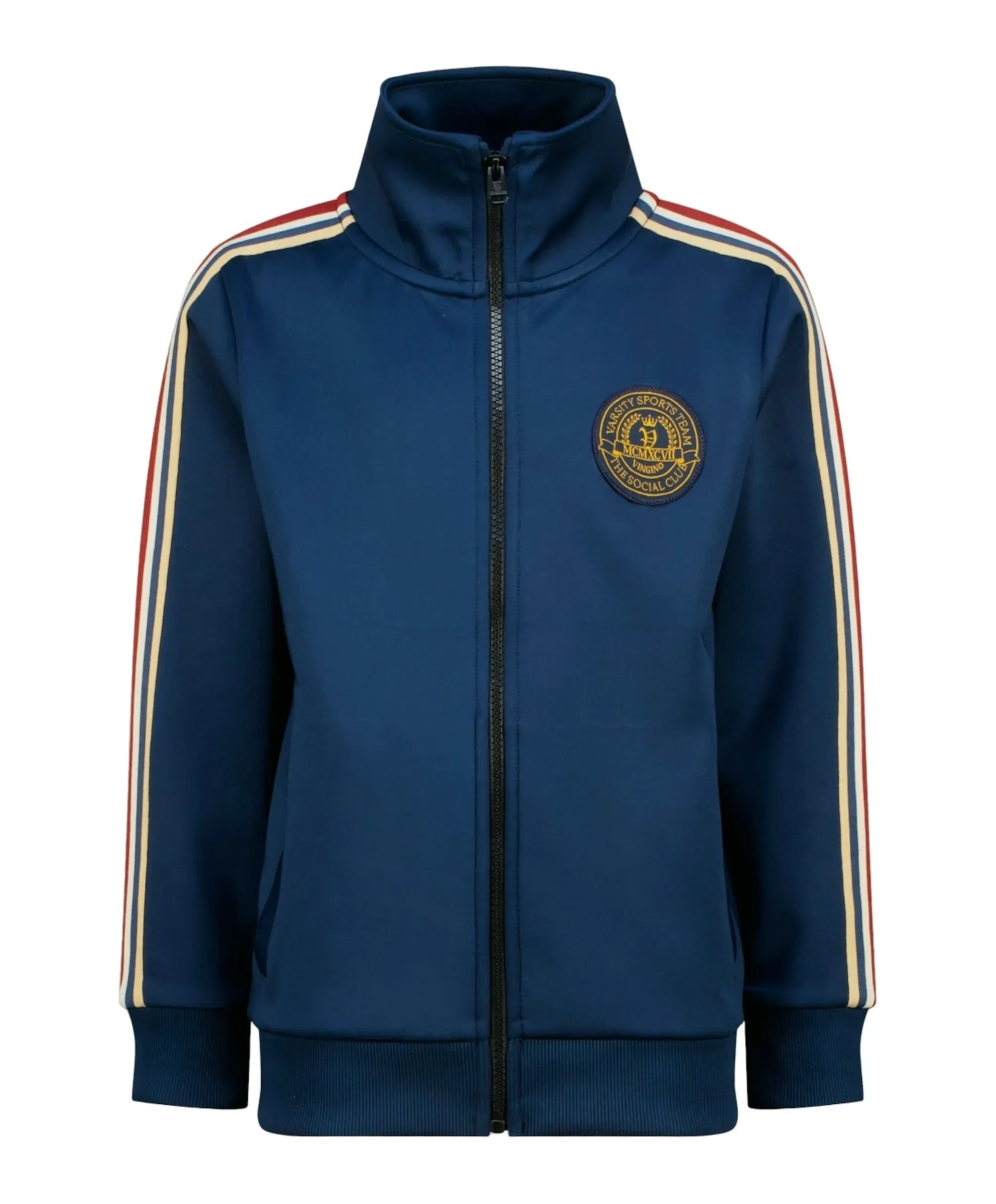 Jongens vest blauw