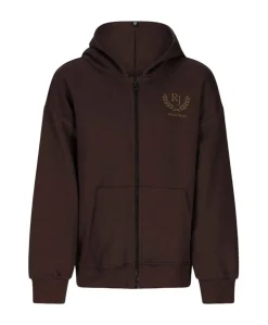 Jongens vest bruin