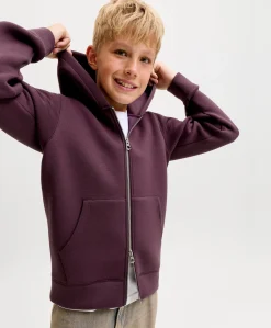 Jongens vest bruin