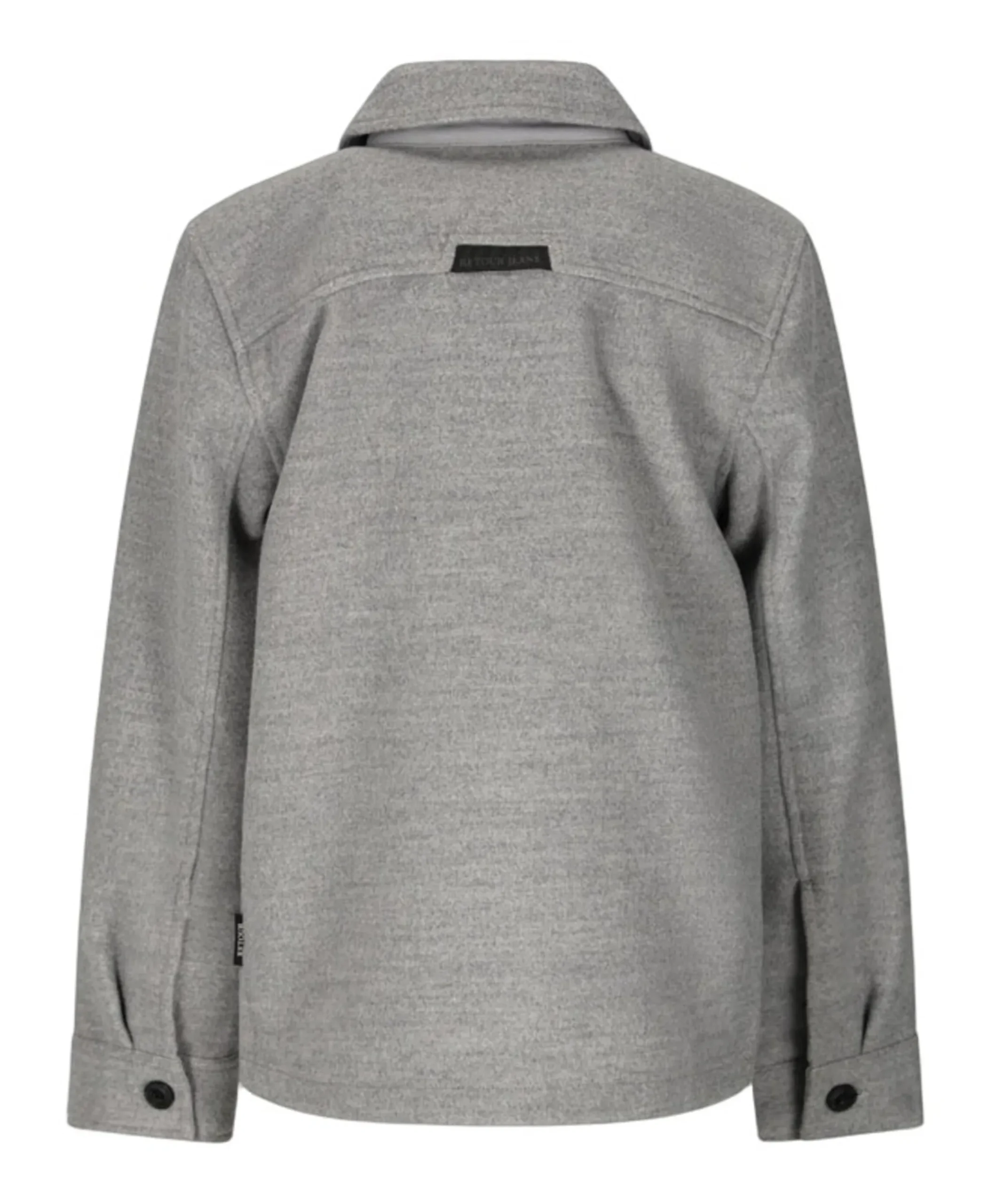Jongens vest grijs