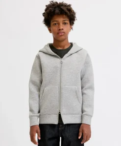 Jongens vest grijs