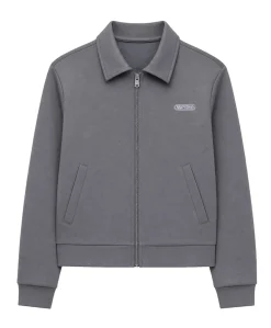 Jongens vest grijs