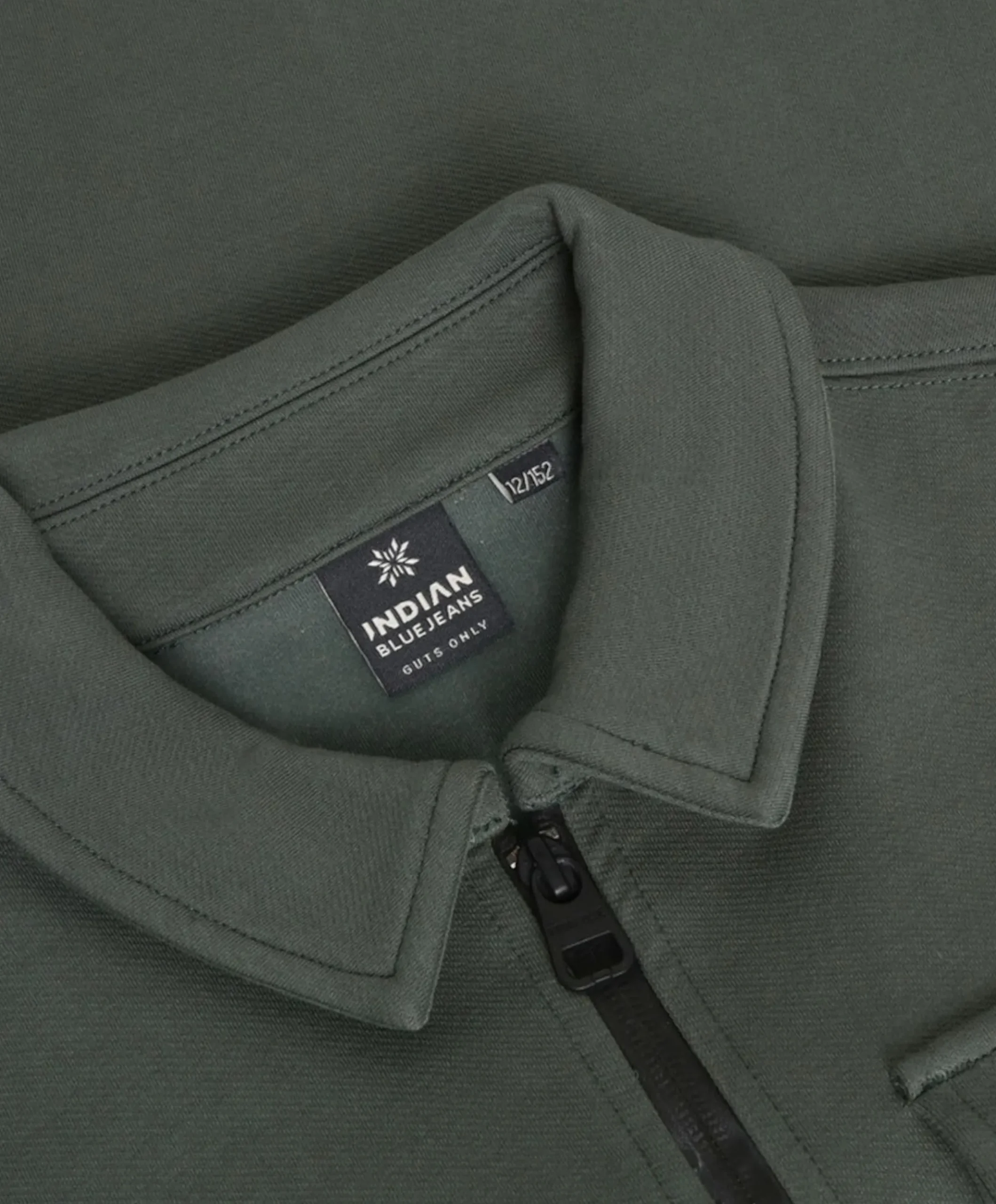 Jongens vest groen
