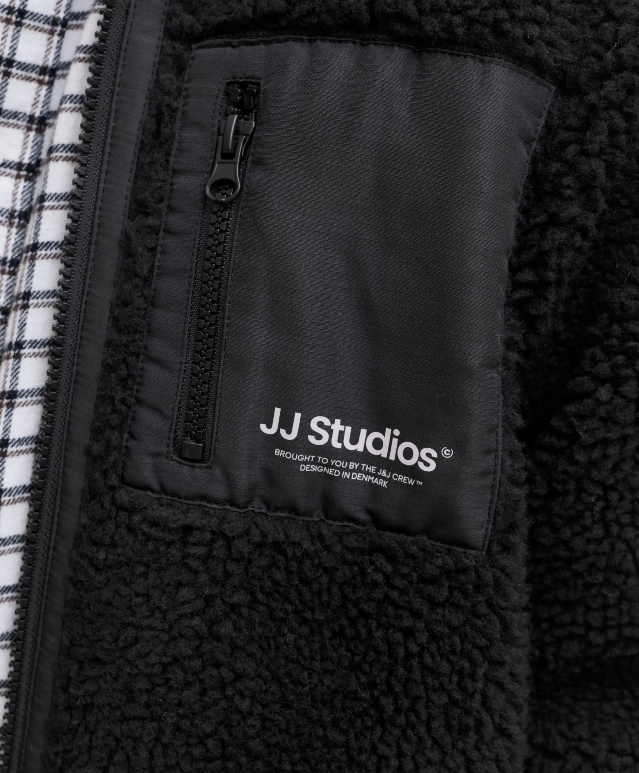 Jongens vest zwart