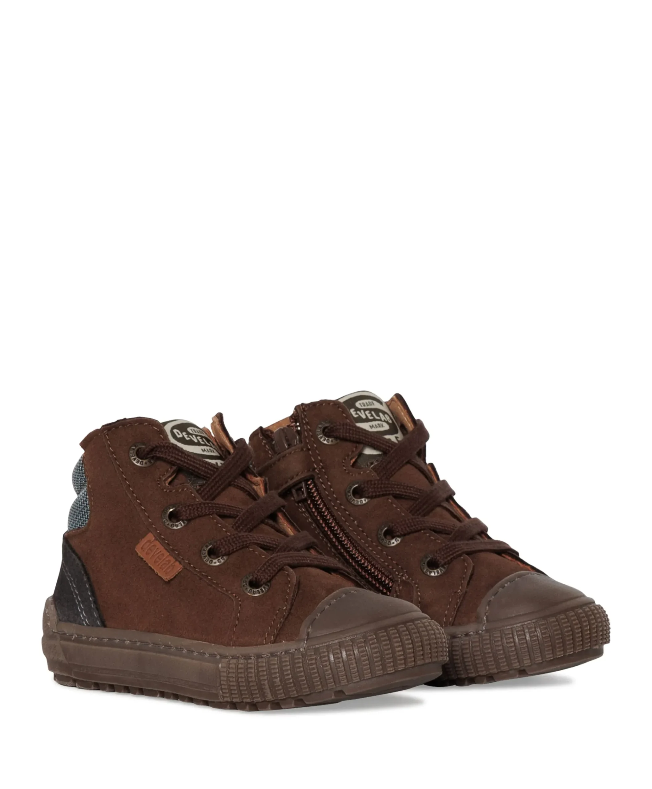 jongens veterschoenen bruin