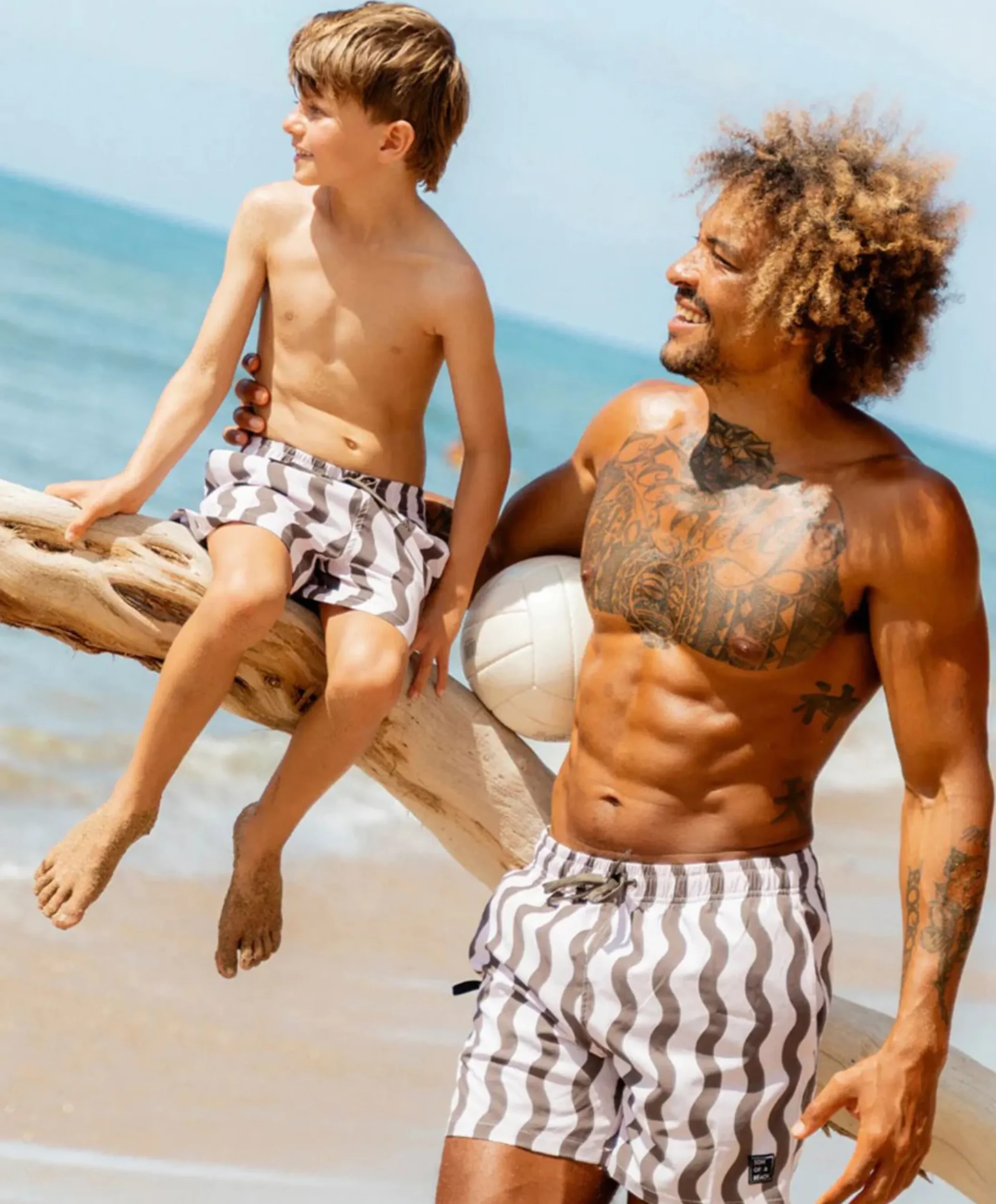 Jongens zwemshort groen