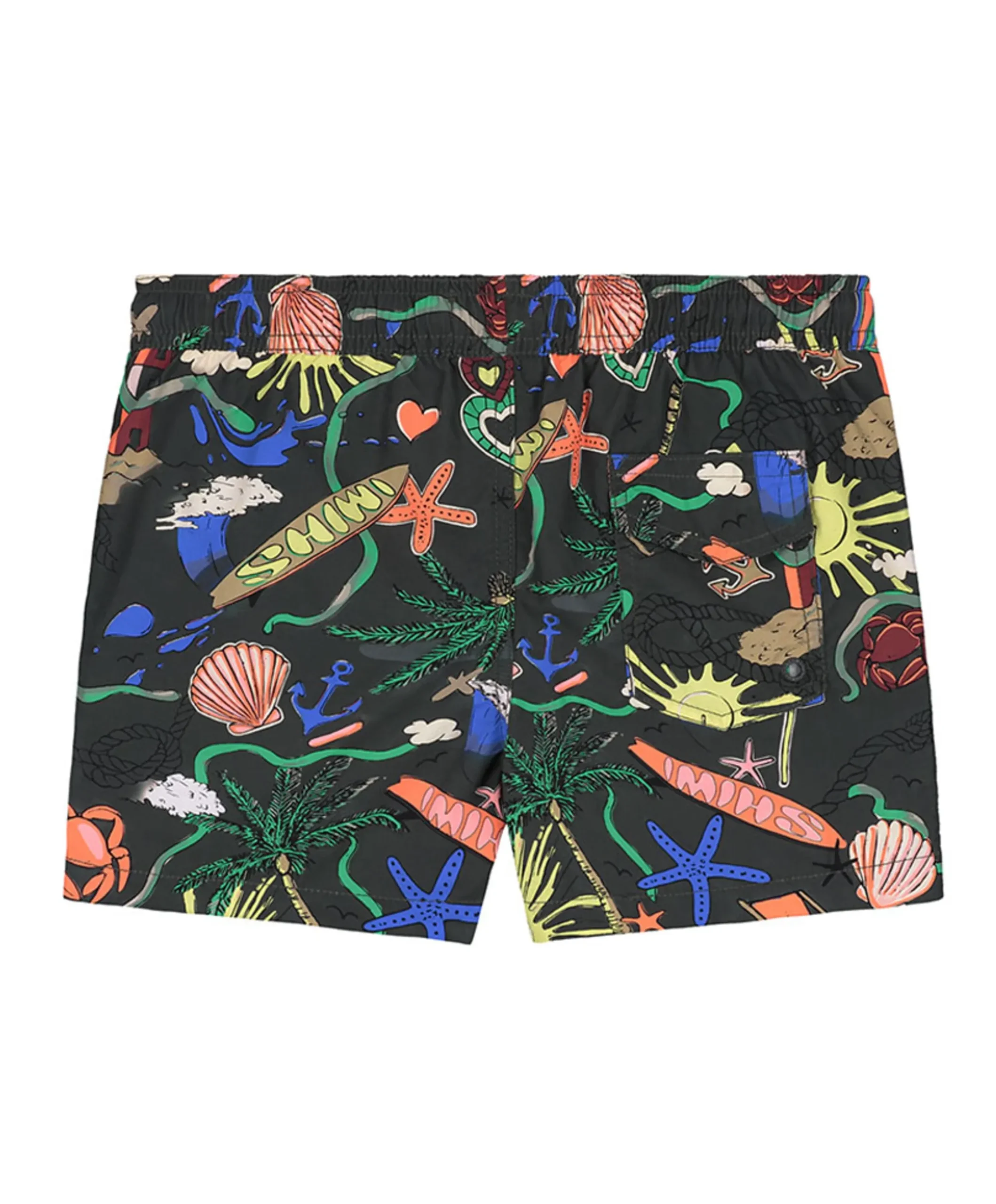 Jongens zwemshort groen