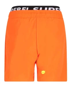 Jongens zwemshort oranje