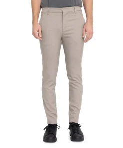 JOSH 438 DARK SAND MELANGE heren broek beige