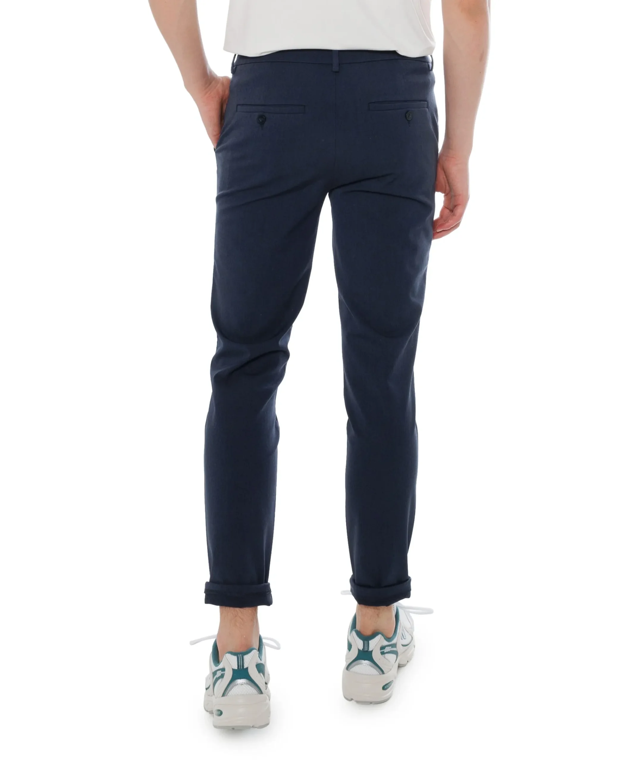 JOSH 315 heren broek blauw