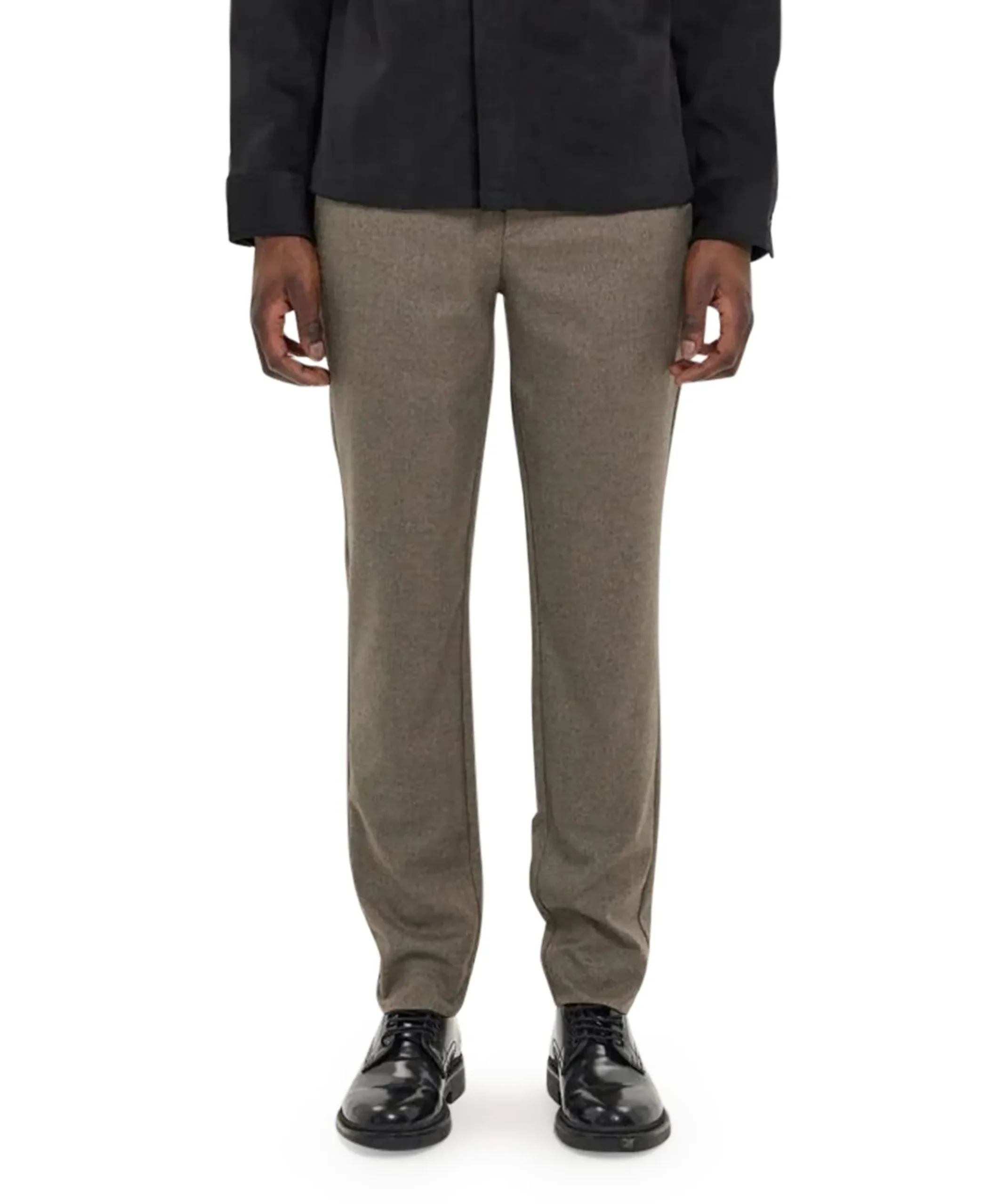JOSHPL 438 heren broek bruin