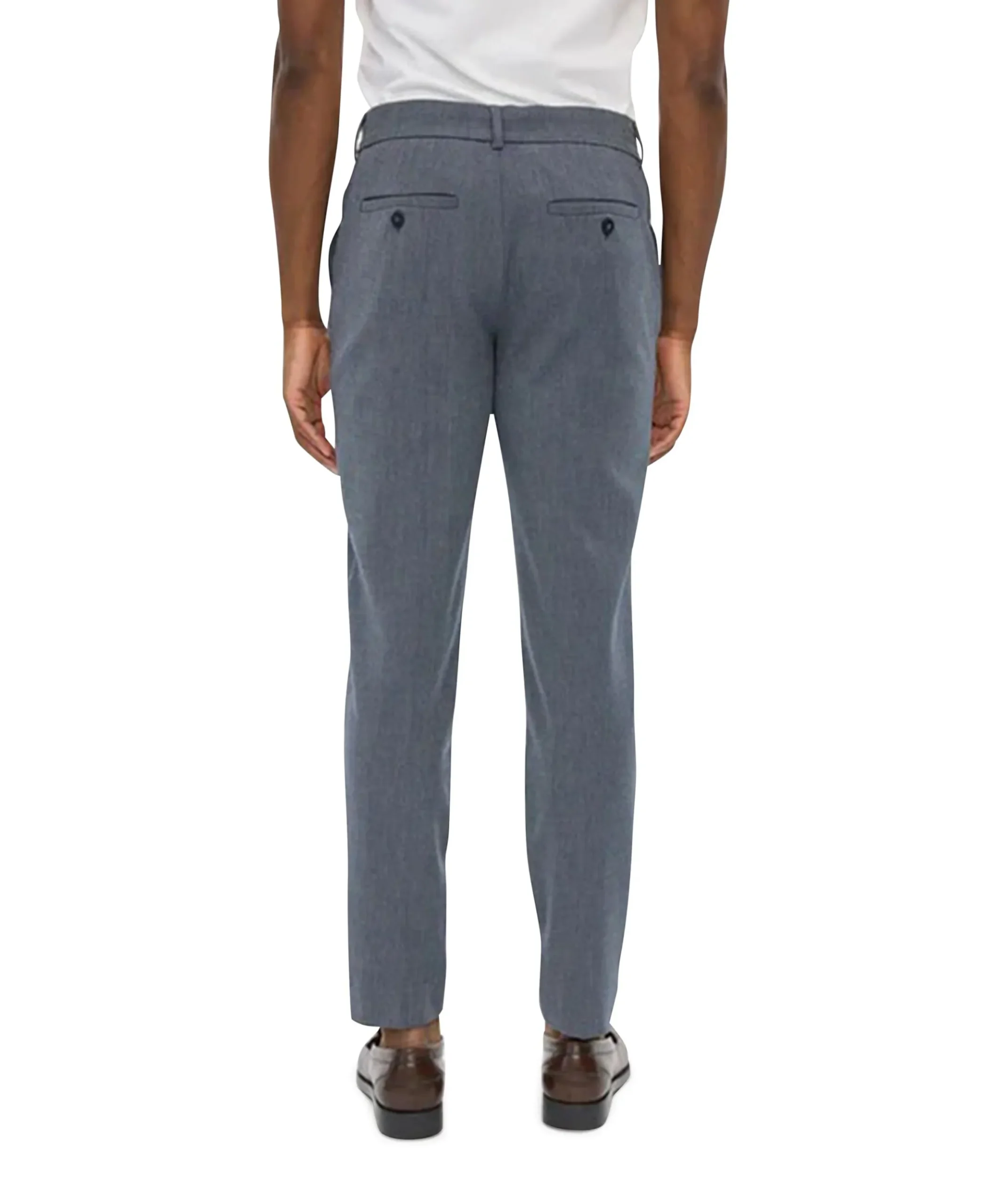 JOSHPL 162 INK MIST heren broek blauw