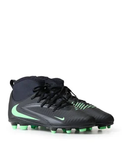 Jr Phantom 6 High Club Fg/mg jongens voetbalschoenen zwart