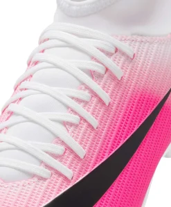 Jr Superfly 11 Club Fg/mg T jongens voetbalschoenen roze