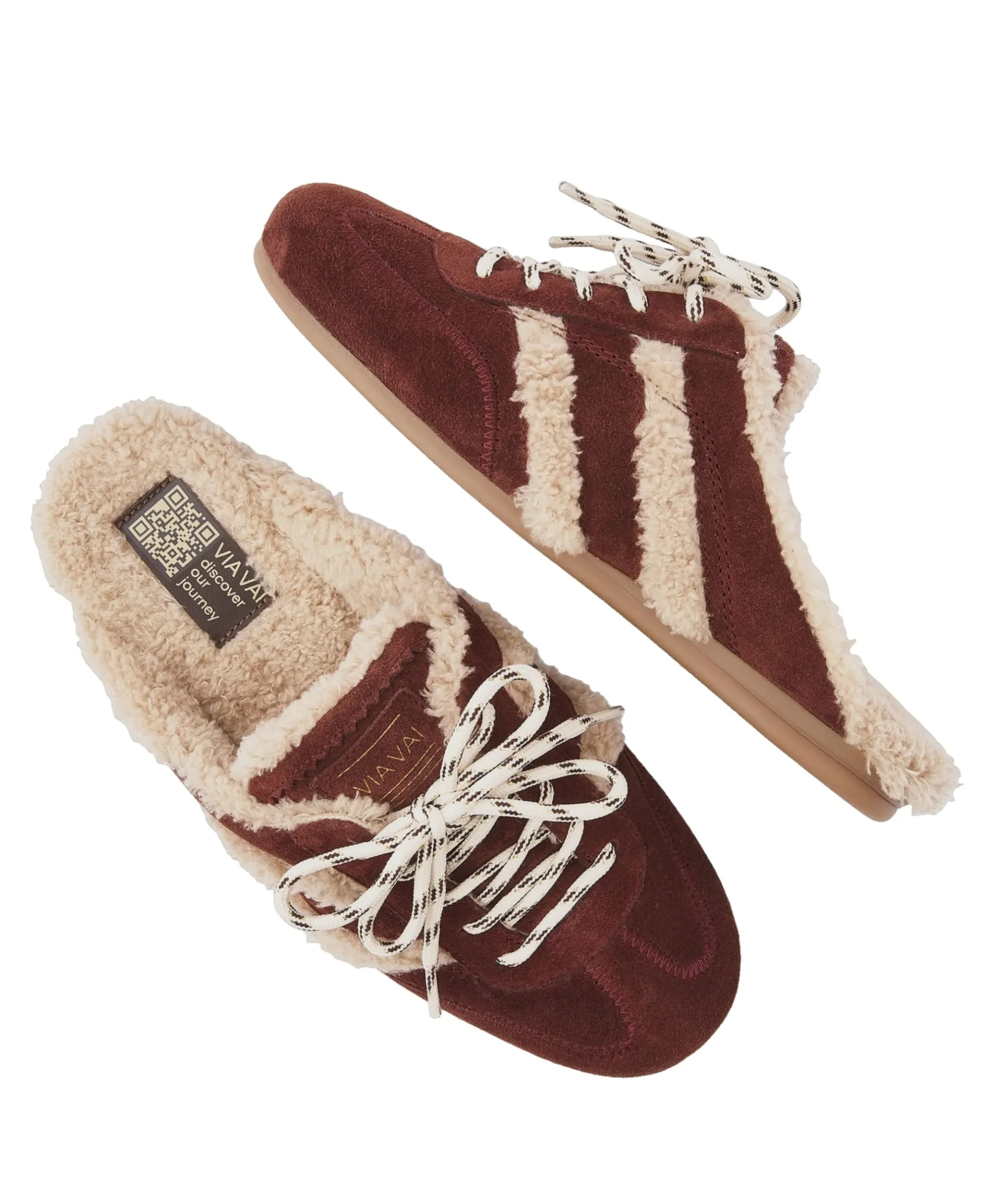 June Ashton dames clogs bordeaux