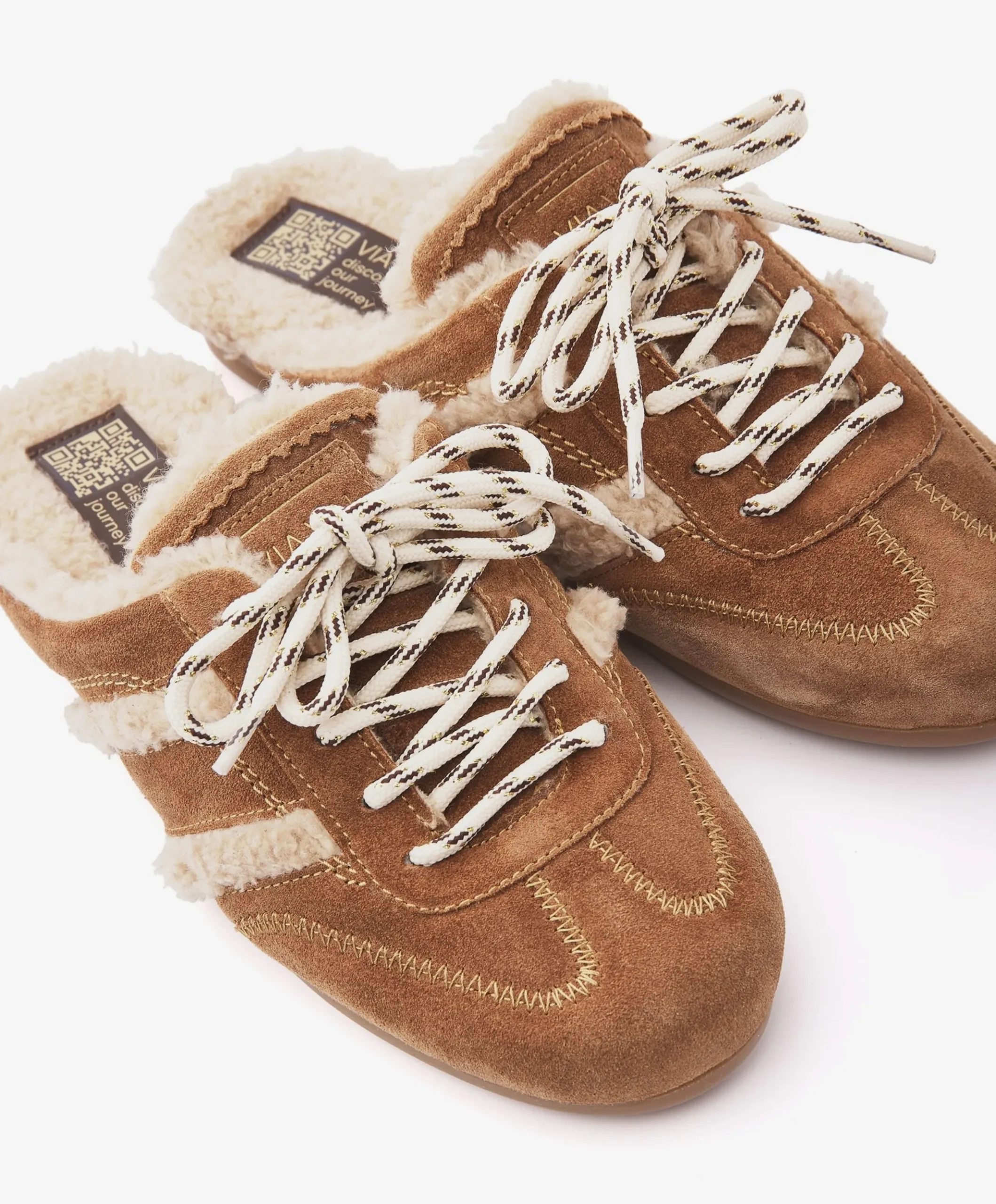 June Ashton dames clogs bruin