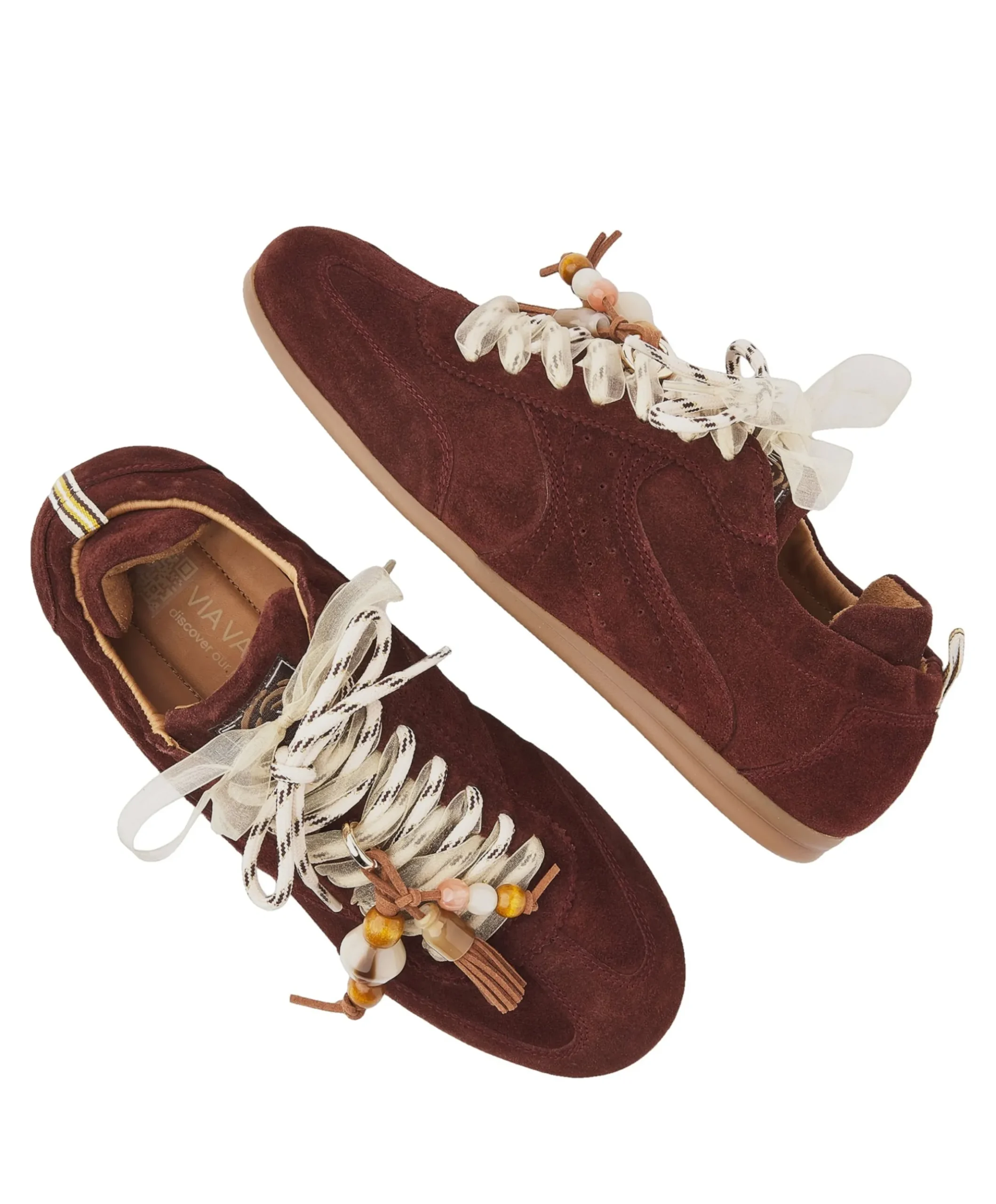 June Haven dames sneakers bordeaux