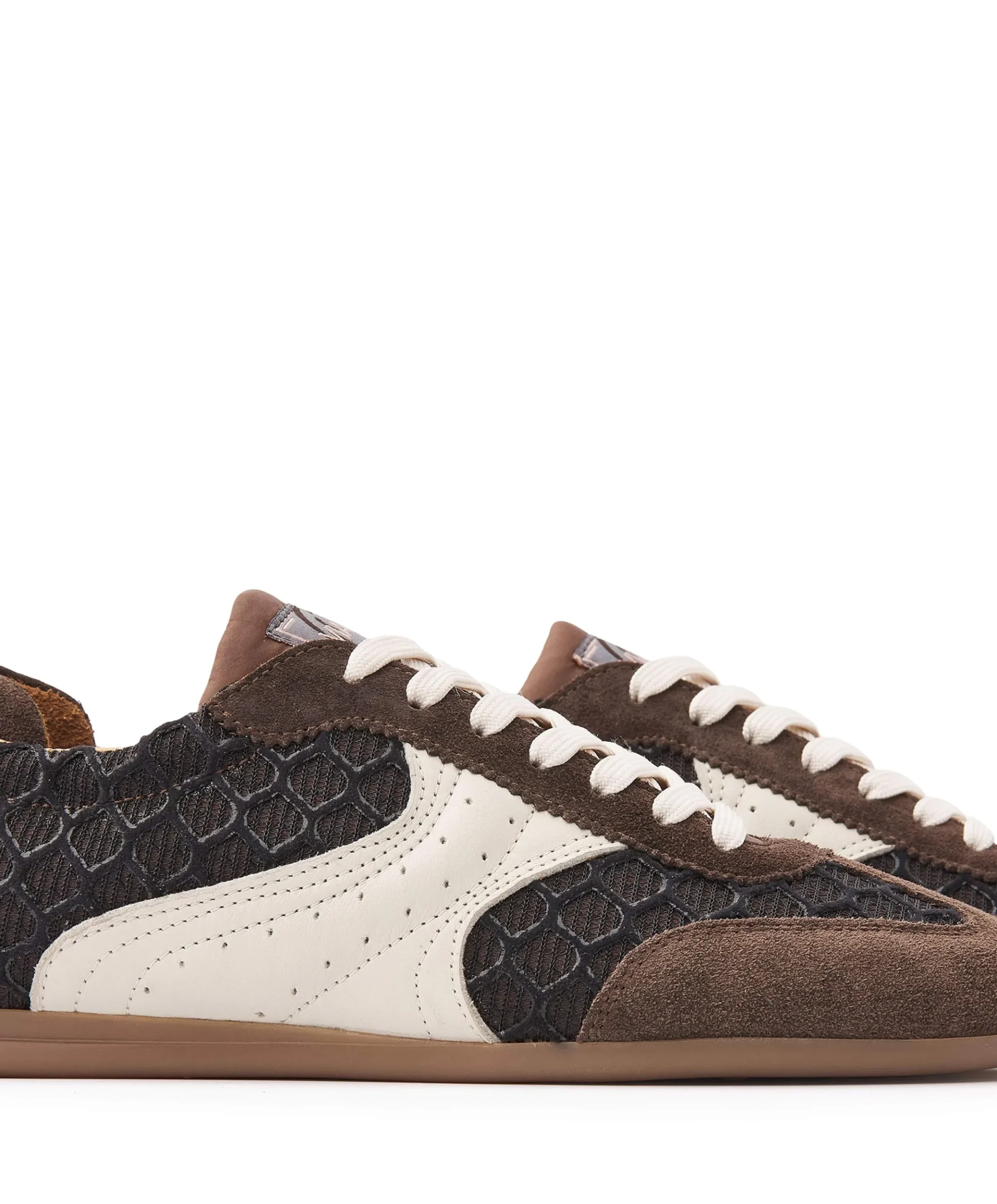 June Haylee dames sneakers bruin