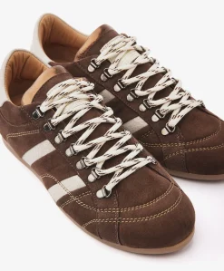 June Jackie dames sneakers bruin