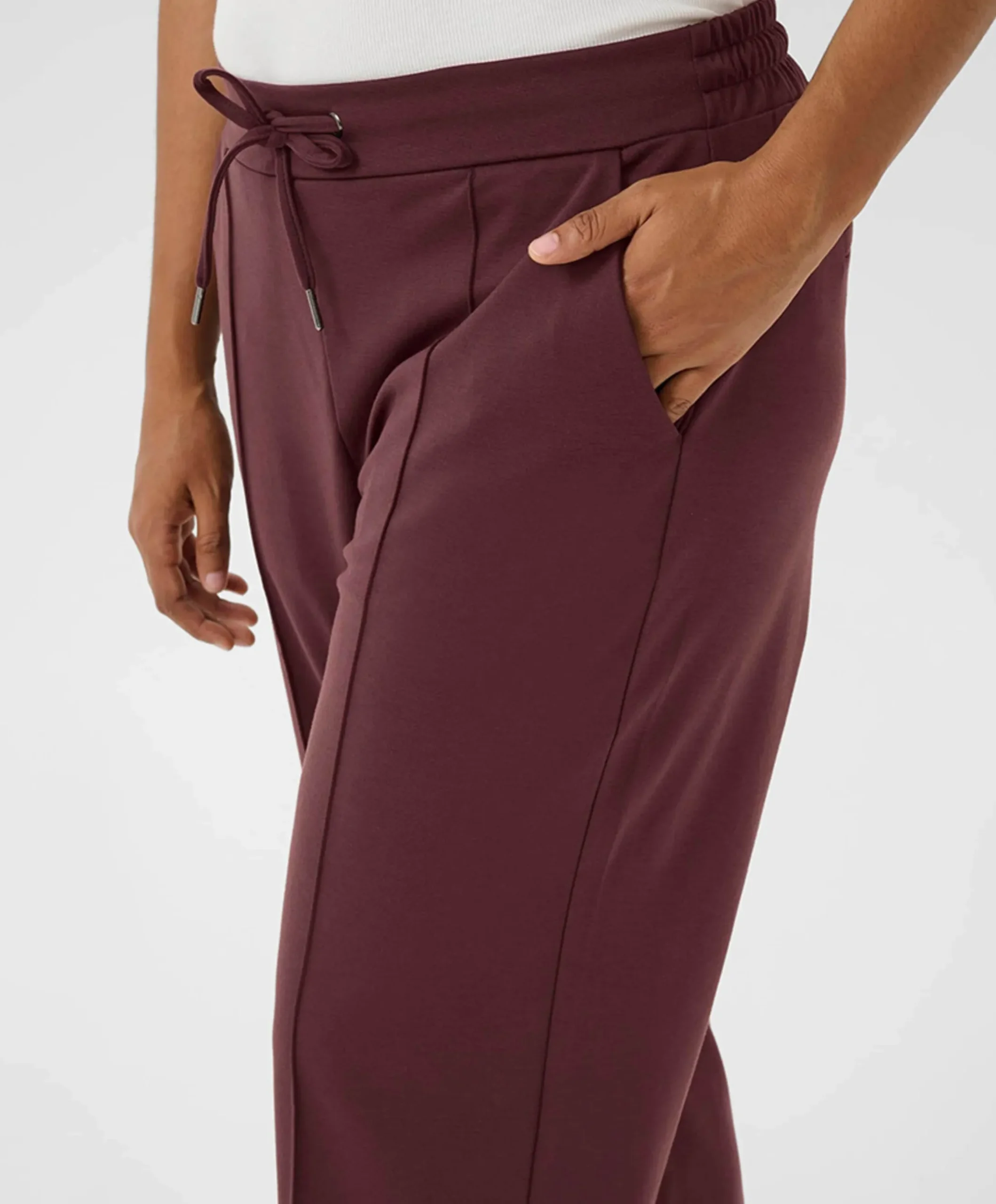 KCjenna Straight dames broek paars