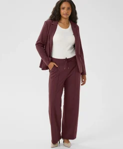 KCjenna Straight dames broek paars
