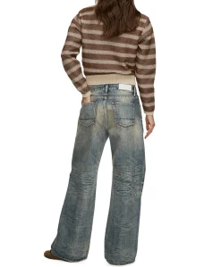 KEIRA YUKI dames jeans blauw