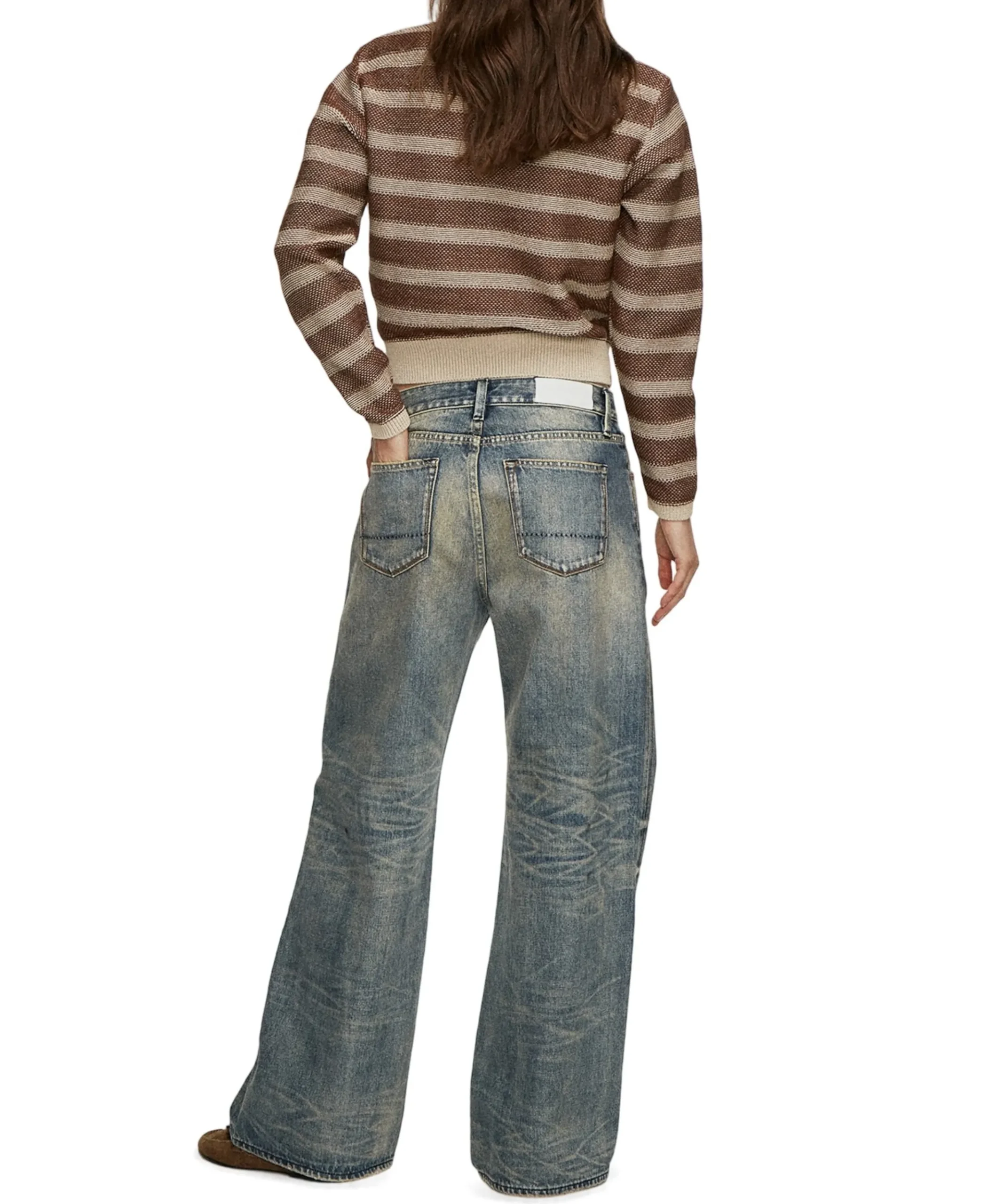KEIRA YUKI dames jeans blauw