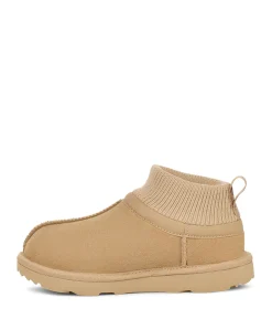 KIDS' CLASSIC ULTRA STRETCH CUFF meisjes enkellaarzen ecru