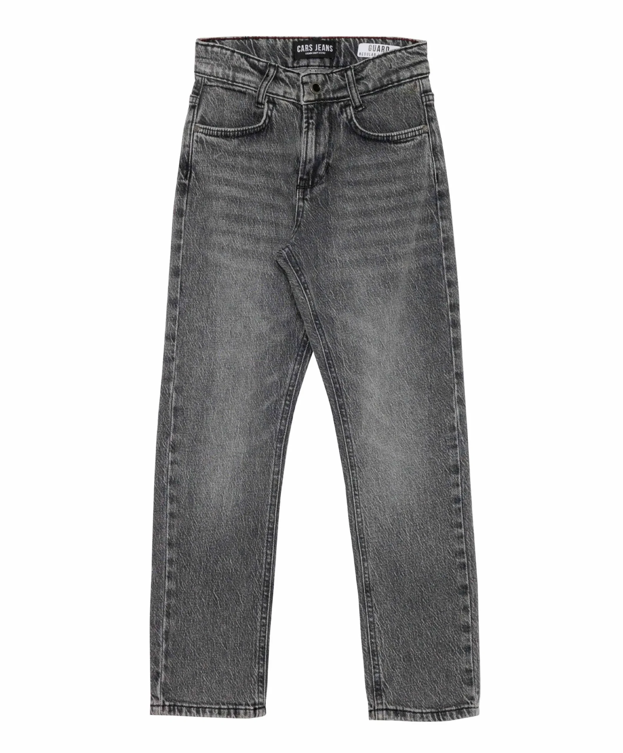 Kids GUARD Den.Stone Used jongens jeans zwart