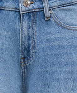 KOGBROOME HW WIDE TRIANGLE DNM DIA meisjes jeans blauw